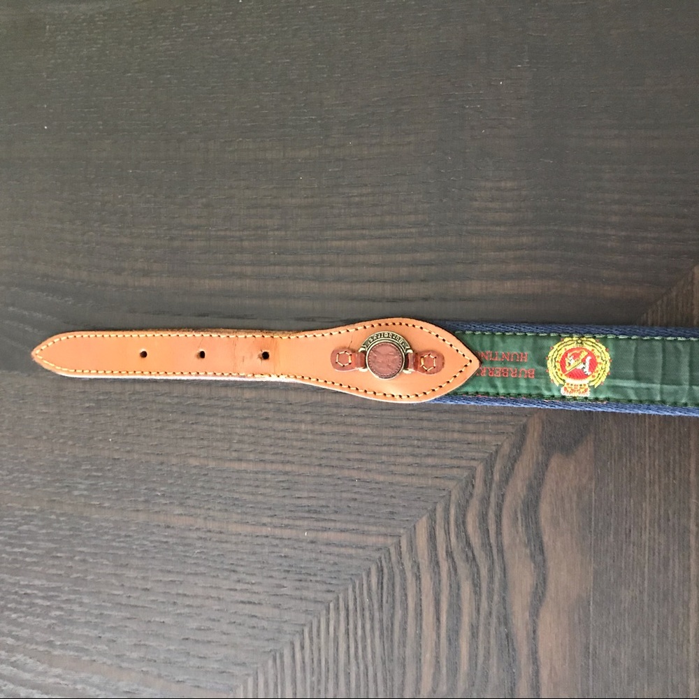 VINTAGE BURBERRY’S RARE! HUNTING BELT - Picture 7 of 13